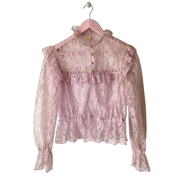 Vintage Lace Blouse - Picture 1 of 7
